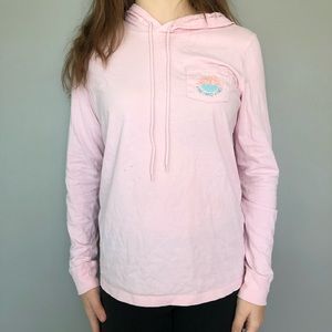 pink vineyard vines long sleeve shirt
